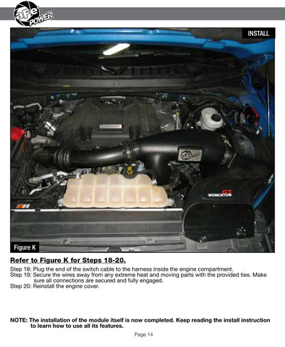 aFe Scorcher Blue Module | Ford F-150 Raptor 2015-26 (77-83023)