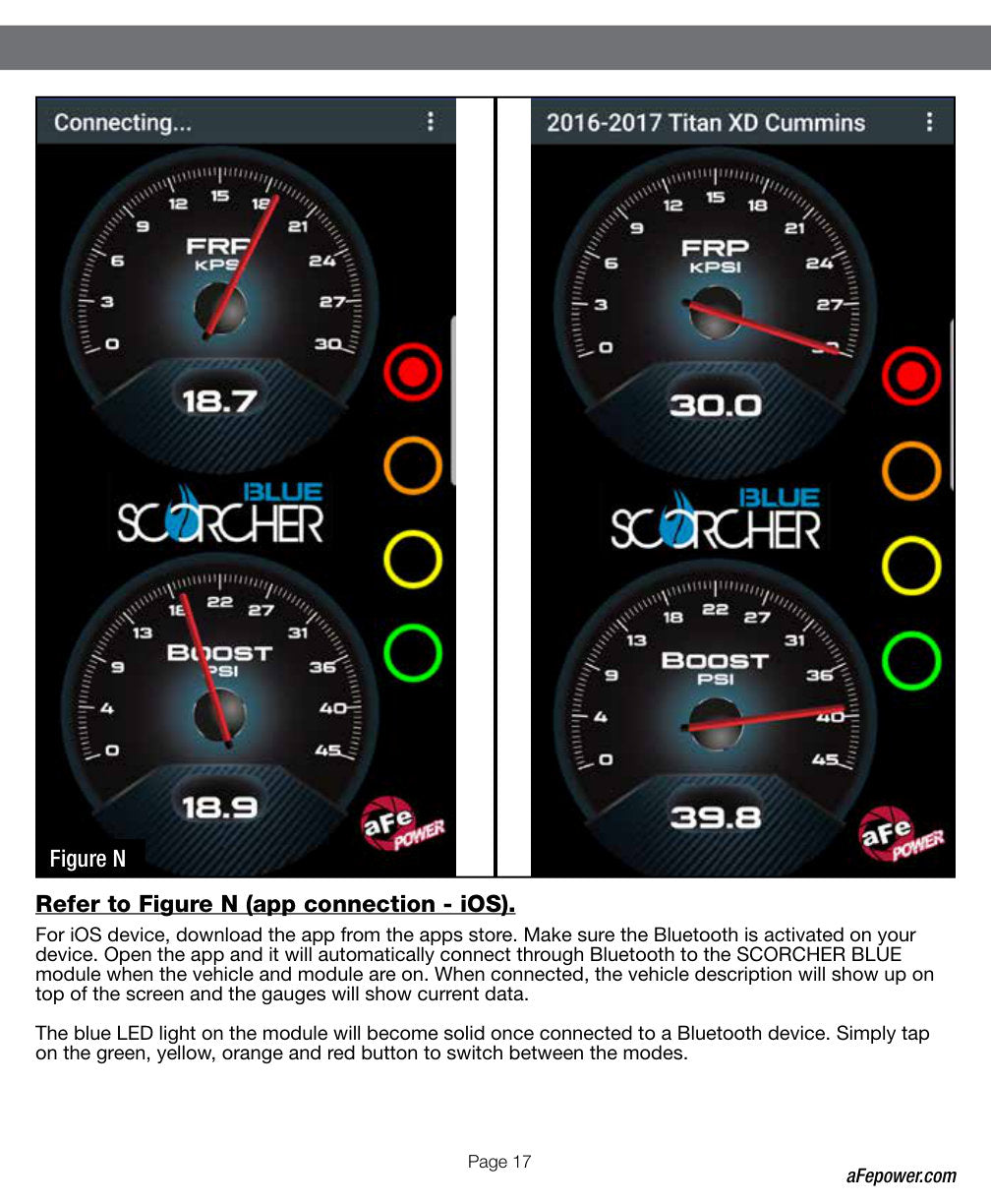aFe Scorcher Blue Module | Ford F-150 Raptor 2015-26 (77-83023)