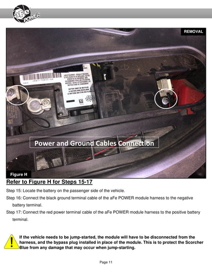 aFe Scorcher Blue Power Module | Ford Explorer V6 3.0L TT (20-21) (77-83043)