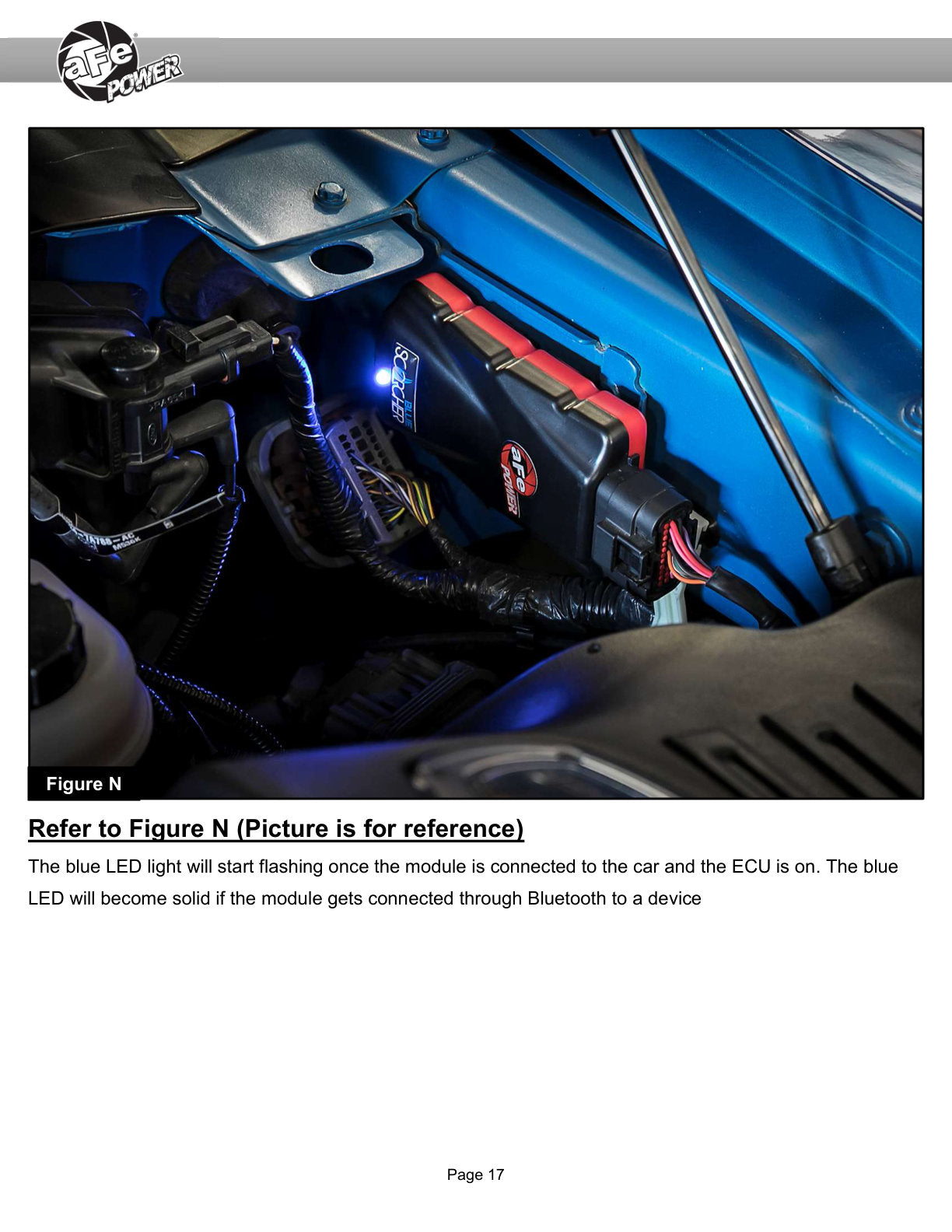 aFe Scorcher Blue Power Module | Ford Bronco Raptor 21-26 (77-83050)