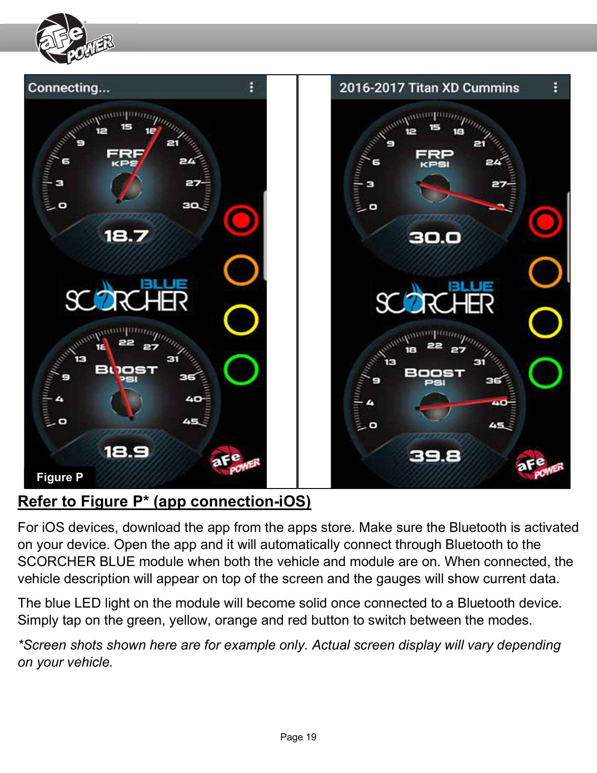 aFe Scorcher Blue Power Module | Ford Bronco Raptor 21-26 (77-83050)