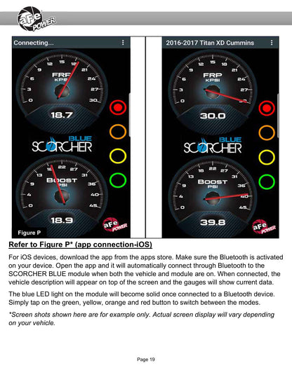 aFe Scorcher Blue Power Module | Ford Bronco Raptor 21-26 (77-83050)