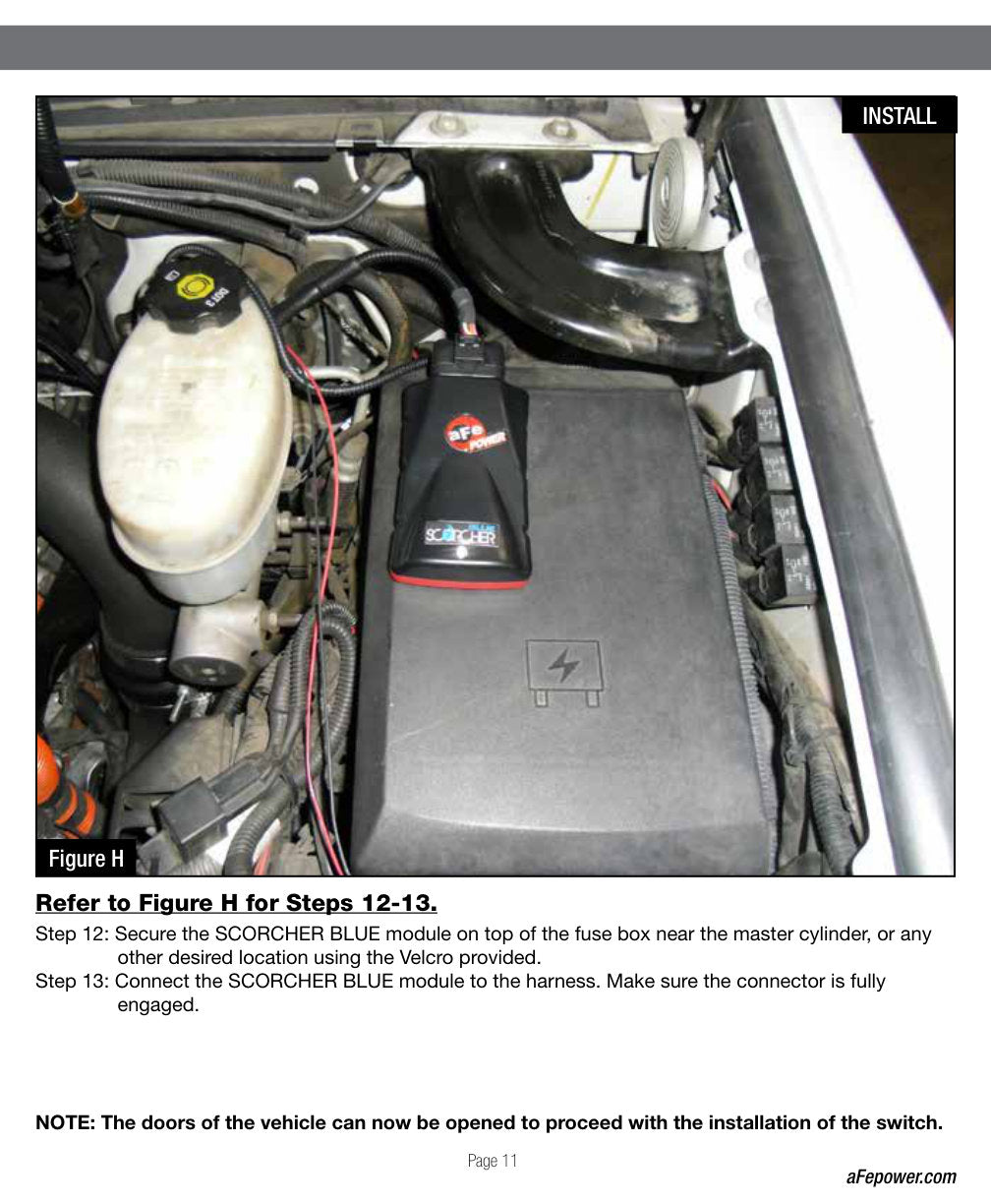 aFe SCORCHER BLUE Bluetooth Capable Power Module | 11-14 GM Diesel Trucks 6.6L V8 (LML) (77-84007)