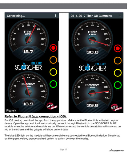 aFe SCORCHER BLUE Bluetooth Capable Power Module | 11-14 GM Diesel Trucks 6.6L V8 (LML) (77-84007)