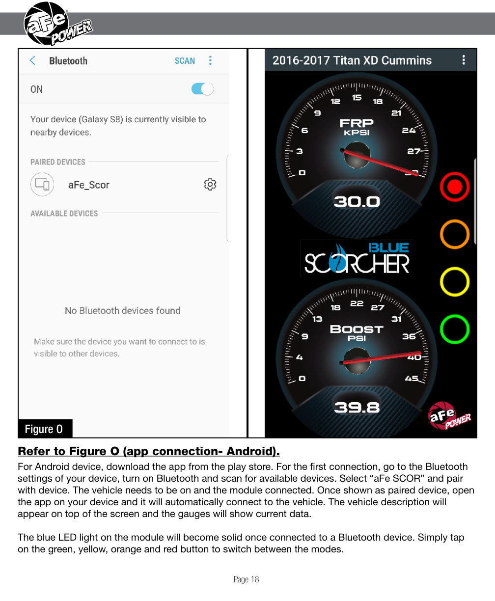 aFe SCORCHER BLUE Bluetooth Capable Power Module | 11-14 GM Diesel Trucks 6.6L V8 (LML) (77-84007)