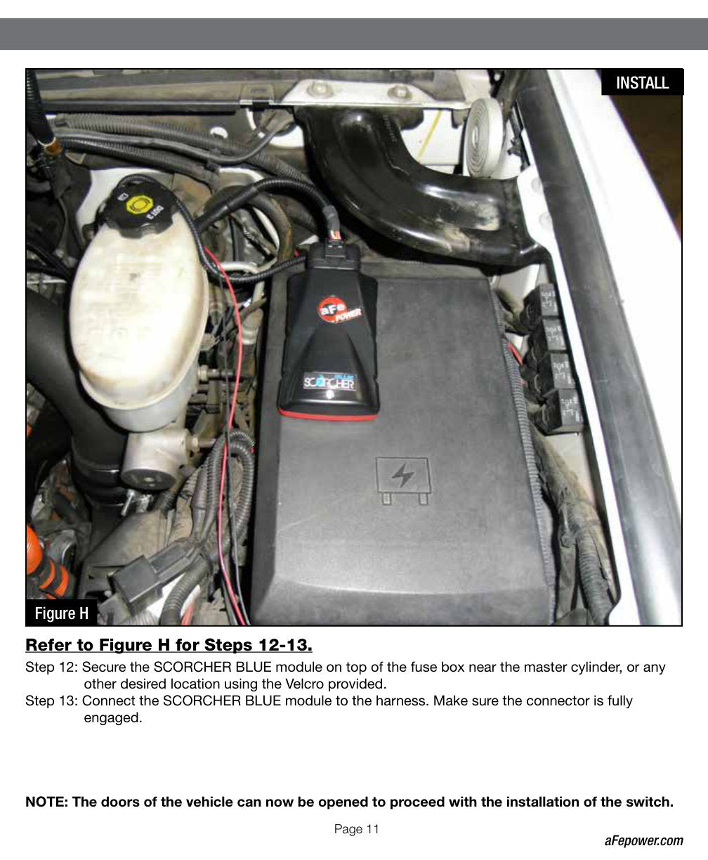 aFe SCORCHER BLUE Bluetooth Capable Power Module | GM Diesel Trucks 6.6L V8 LML (15.5-16) (77-84008)