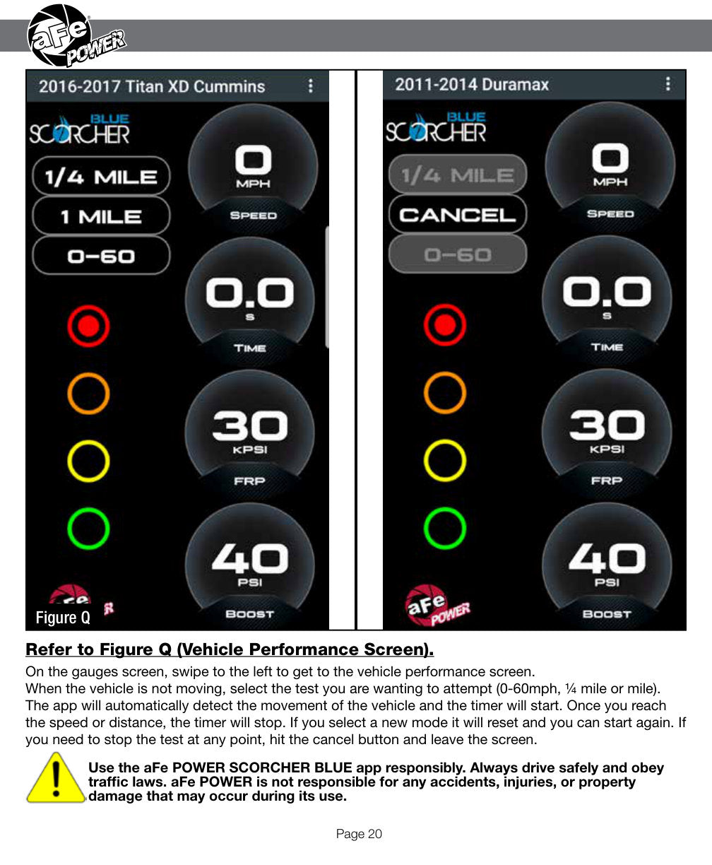 aFe SCORCHER BLUE Bluetooth Capable Power Module | GM Diesel Trucks 6.6L V8 LML (15.5-16) (77-84008)