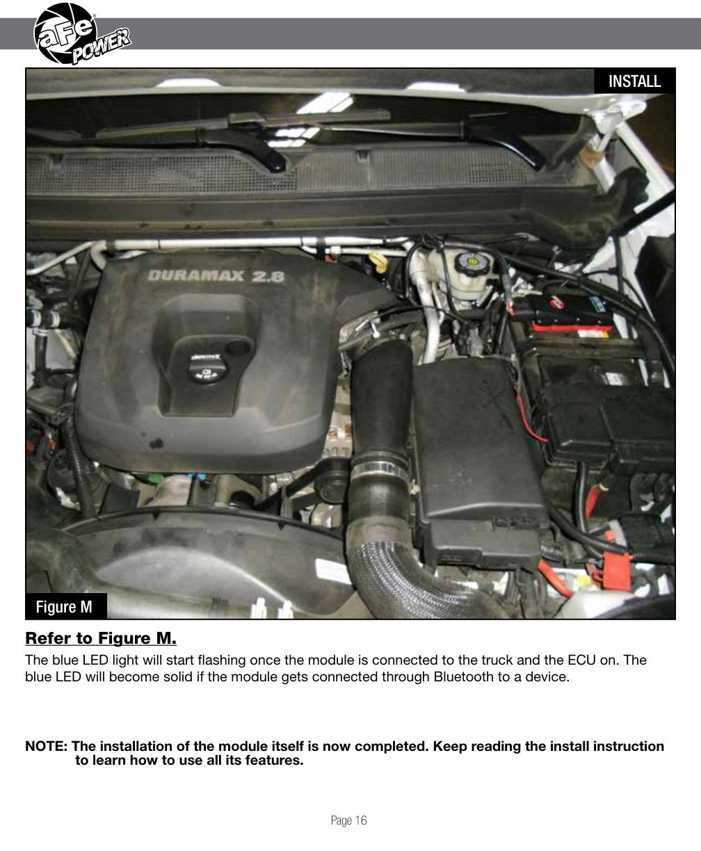 aFe SCORCHER BLUE Bluetooth Capable Power Module | GM Colorado (16-19) (77-84009)