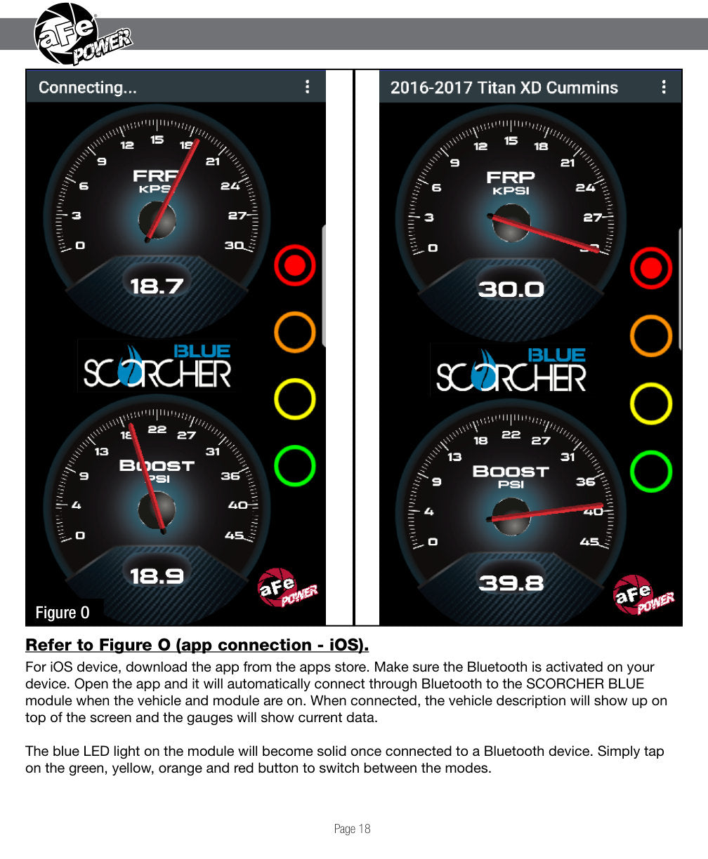aFe SCORCHER BLUE Bluetooth Capable Power Module | GM Colorado (16-19) (77-84009)