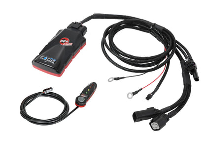 aFe SCORCHER BLUE Bluetooth Capable Power Module | GM Diesel Trucks V8-6.6L (17-18) (77-84010)