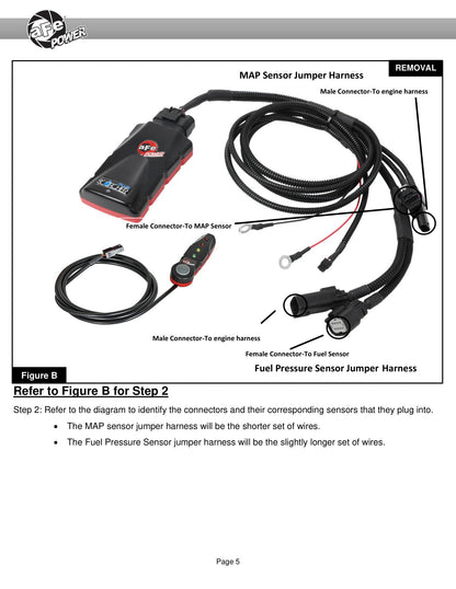 aFe SCORCHER BLUE Bluetooth Capable Power Module | GM Diesel Trucks V8-6.6L (17-18) (77-84010)