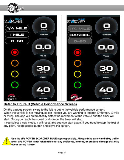 aFe SCORCHER BLUE Bluetooth Capable Power Module | GM Diesel Trucks V8-6.6L (17-18) (77-84010)