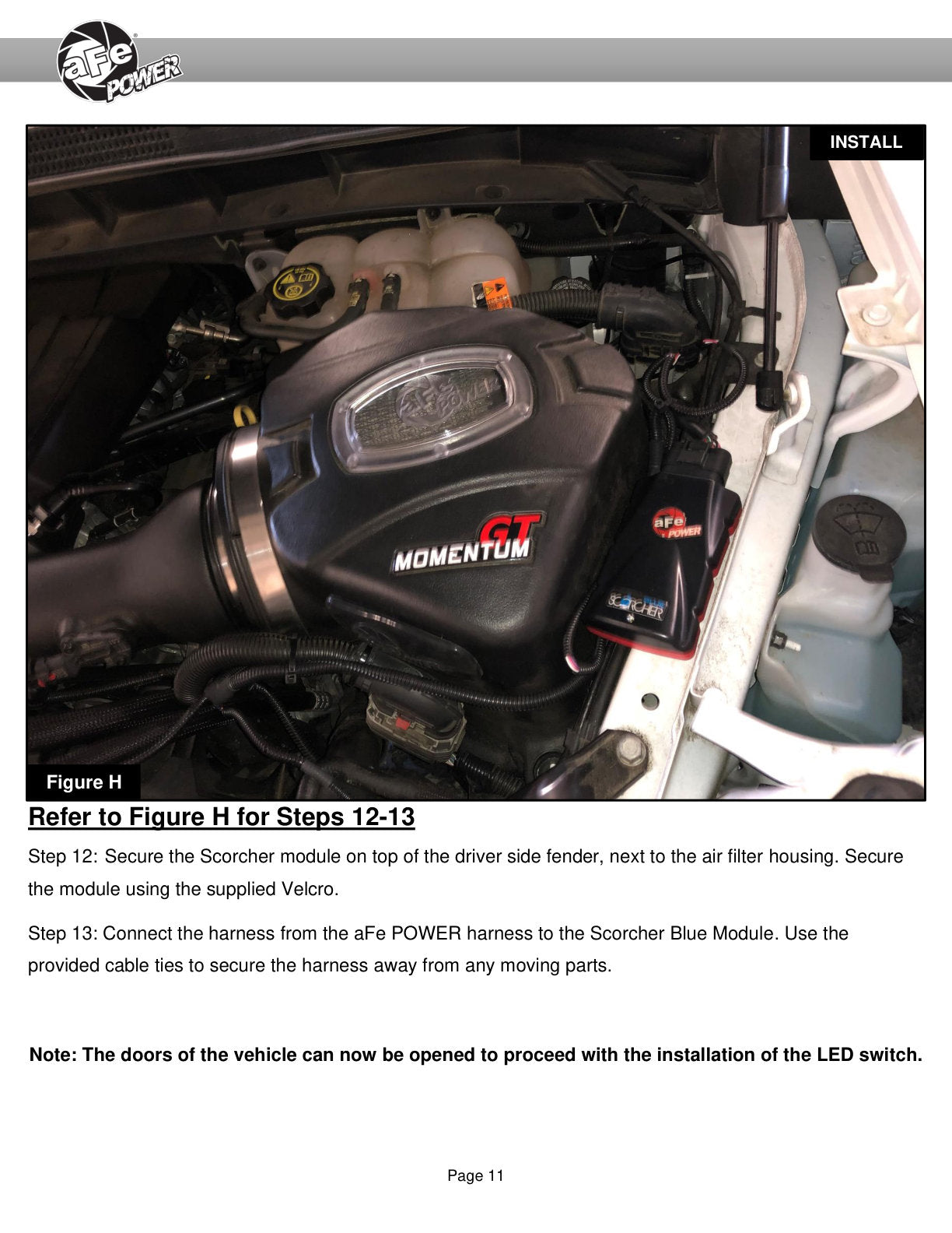 aFe Scorcher Blue Bluetooth Power Module | GM Silverado/Sierra 1500 L4-2.7L (19+) (77-84013)