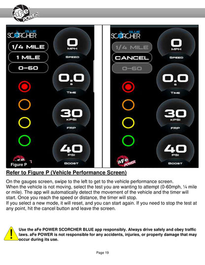aFe Scorcher Blue Bluetooth Power Module | GM Silverado/Sierra 1500 L4-2.7L (19+) (77-84013)