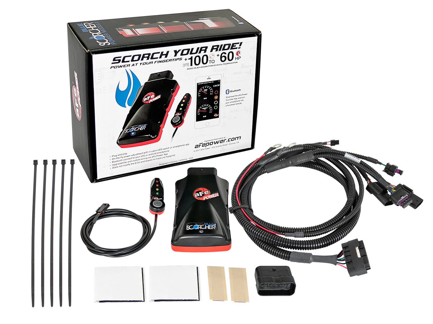 aFe Scorcher Blue Bluetooth Power Module | Toyota Supra 3.0L 2020 (77-86004)