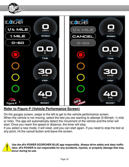 aFe Scorcher Blue Bluetooth Power Module | Toyota Supra 3.0L 2020 (77-86004)