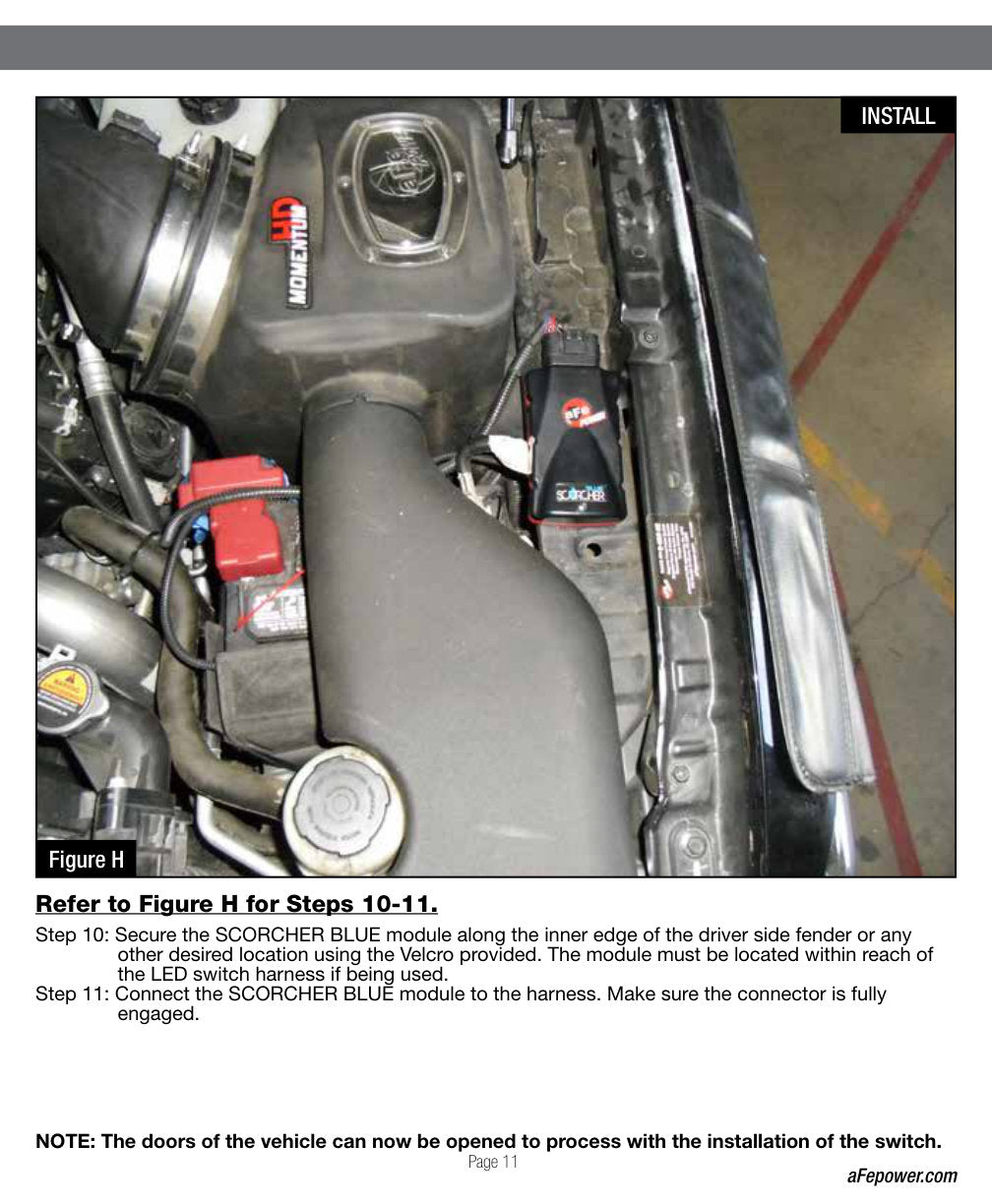 aFe SCORCHER BLUE Bluetooth Capable Power Module | Nissan Titan XD V8-5.0L (16-18) (77-86101)