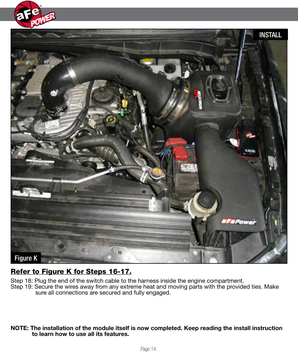 aFe SCORCHER BLUE Bluetooth Capable Power Module | Nissan Titan XD V8-5.0L (16-18) (77-86101)