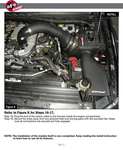 aFe SCORCHER BLUE Bluetooth Capable Power Module | Nissan Titan XD V8-5.0L (16-18) (77-86101)