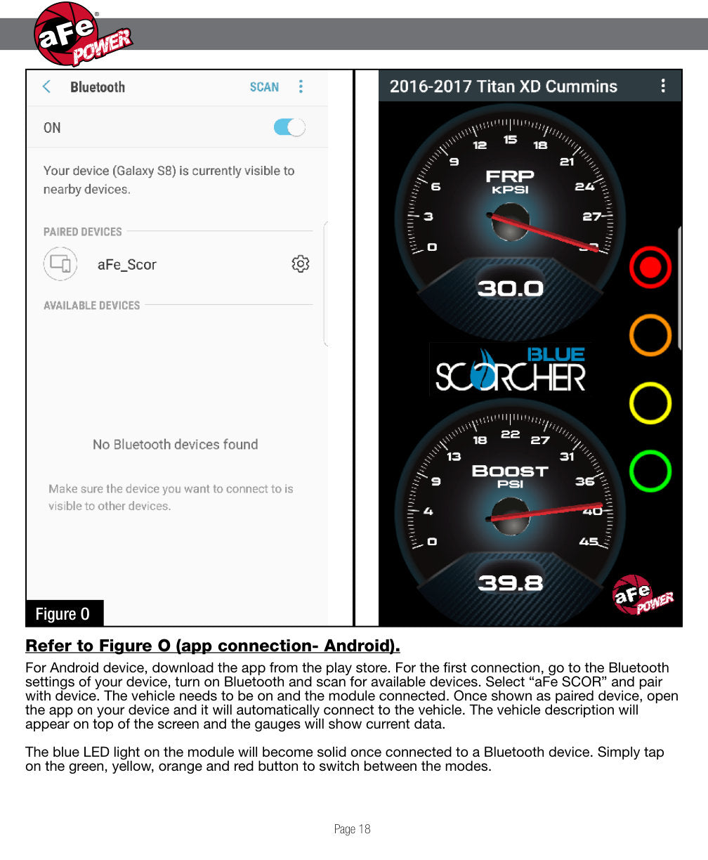 aFe SCORCHER BLUE Bluetooth Capable Power Module | Nissan Titan XD V8-5.0L (16-18) (77-86101)