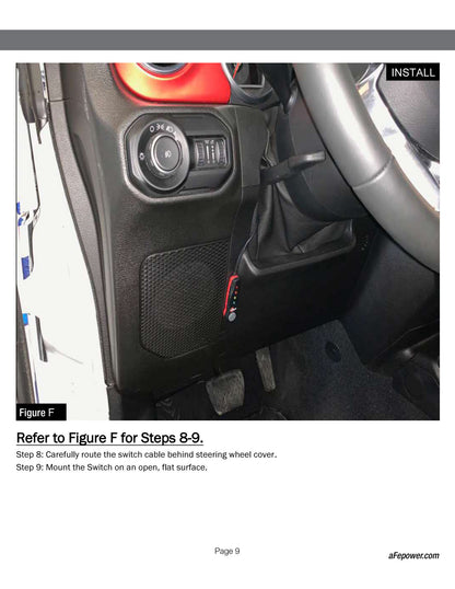aFe SCORCHER BLUE Bluetooth Capable Power Module | Jeep Wrangler JL 18-21 (77-86206)