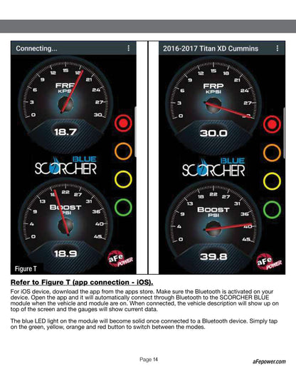 aFe SCORCHER BLUE Bluetooth Capable Power Module | Jeep Wrangler JL 18-21 (77-86206)