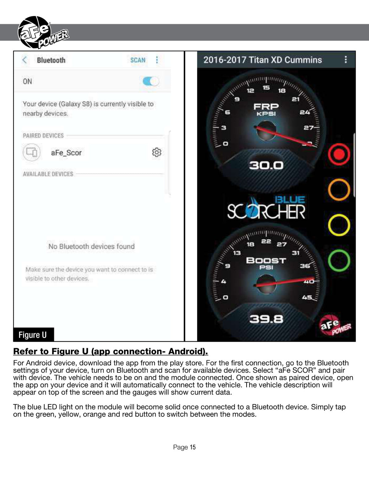 aFe SCORCHER BLUE Bluetooth Capable Power Module | Jeep Wrangler JL 18-21 (77-86206)