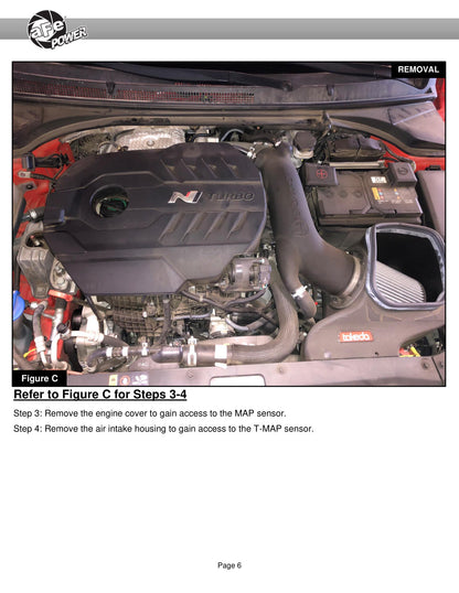 aFe SCORCHER BLUE Power Module | Hyundai Veloster N/Kia Stinger (16-26) (77-87004)