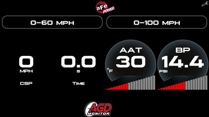 aFe AGD 5.5in Digital Gauge Display Monitor | Dodge/RAM/Ford/GM Diesel Trucks (08-18) (77-91001)