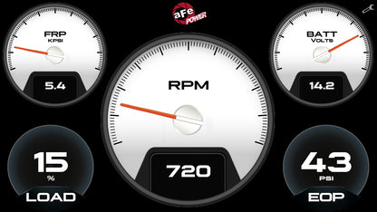aFe AGD 5.5in Digital Gauge Display Monitor | Dodge/RAM/Ford/GM Diesel Trucks (08-18) (77-91001)