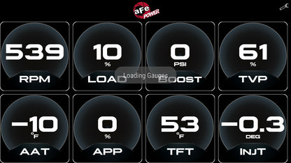 aFe AGD 5.5in Digital Gauge Display Monitor | Dodge/RAM/Ford/GM Diesel Trucks (08-18) (77-91001)