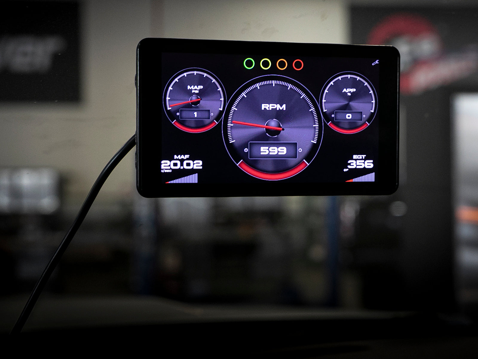 aFe AGD 5.5in Digital Gauge Display Monitor | Dodge/RAM/Ford/GM Diesel Trucks (08-18) (77-91001)