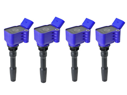 aFe High-Perf Ignition Coil 4-Pack | Audi A3/A4 (17-20/15-20) (77-92005-MB)