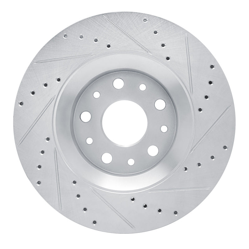DFC Front Left D&S Silver Brake Rotor: Jeep Gladiator (18-25)