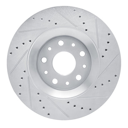 DFC Front Left D&S Silver Brake Rotor: Jeep Gladiator (18-25)