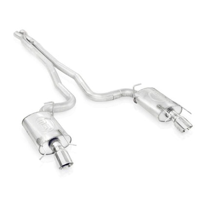 Stainless Works 3in Catback System X-Pipe Chambered Mufflers 4in Tips | Cadillac CTS-V Wagon (09-15) (CTSV9WGCBHDR)