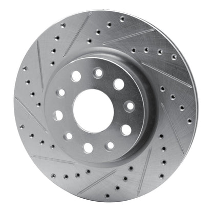 DFC D&S Silver Brake Rotor (FRONT LEFT): Jeep Wrangler (18-25)