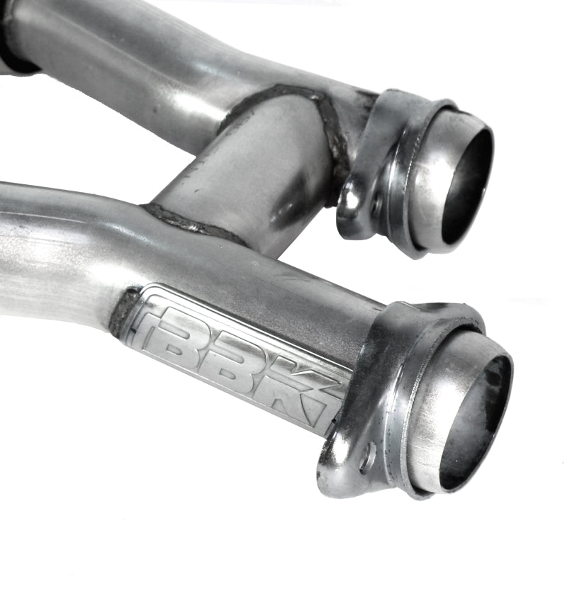 BBK 2.5in Short Mid H Pipe w/ Catalytic Converters | Mustang 79-93 5.0 (1509)