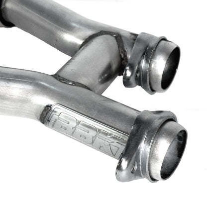 BBK 2.5in Short Mid H Pipe w/ Catalytic Converters | Mustang 79-93 5.0 (1509)