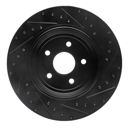 DFC D&S Brake Rotor (REAR LEFT): Jeep Grand Cherokee (06-10) - Black