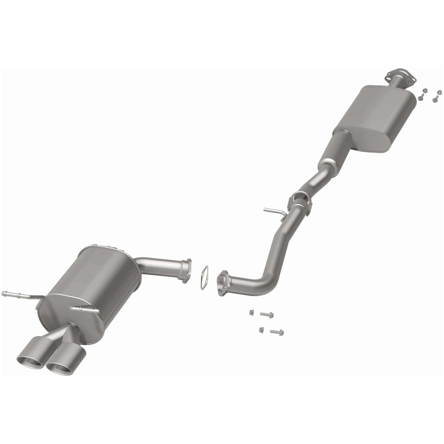 BRExhaust 2003-2004 INFINITI G35 3.5L Direct-Fit Replacement Exhaust System