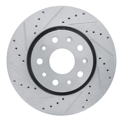 DFC Front Left D&S Silver Brake Rotor: Jeep Gladiator (18-25)