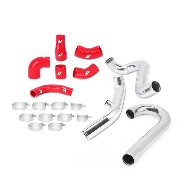 Mishimoto 08-10 Ford 6.4L Powerstroke Hot-Side Intercooler Pipe and Boot Kit