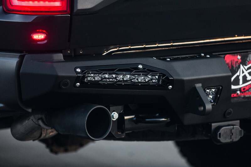 Addictive Desert Designs 17-18 Ford F-150 Raptor HoneyBadger Rear Bumper w/ 10in SR LED Mounts