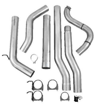 MBRP 88-93 Dodge 2500/3500 Cummins 4WD Turbo Back Single Side Exit No Muffler PLM Series Exhaust
