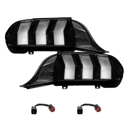 Form Lighting 2024+ Ford Mustang Sequential LED Tail Lights Clear (Pair)