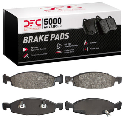 DFC Front Brake Pads: Jeep Grand Cherokee 4.0L / 4.7L (99-02)