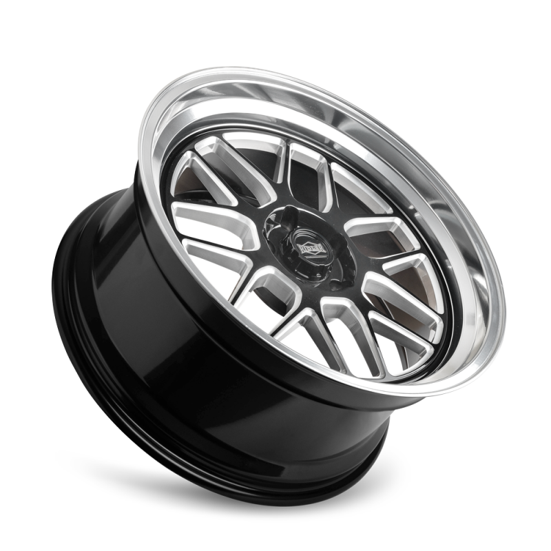 Ridler Wheels 611 Gls Blk/Mill w/ Diamond Cut Lip | 18x9.5" +0mm | 5x114.3mm Wheel