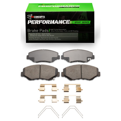 R1 2115-0914-01 Acura ILX Perf Sport Pads & Hardware | ILX (12-22) (21150914-01)