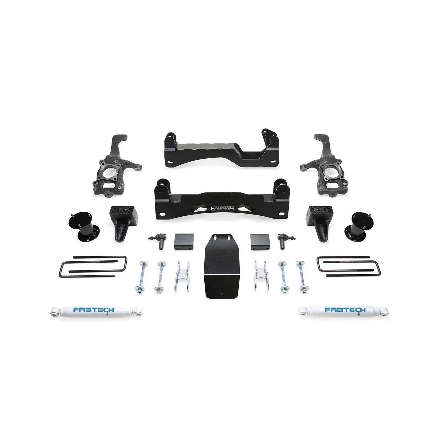 Fabtech 6" Basic Suspension System w/ Performance Shocks | Ford F150 4WD (15-20) (K2194)